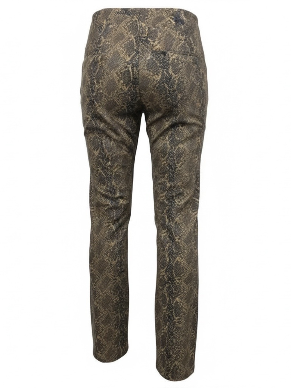 LENA GABRIELLE Bronze Animal Print Pull-On Pants! - Picture 3 of 4